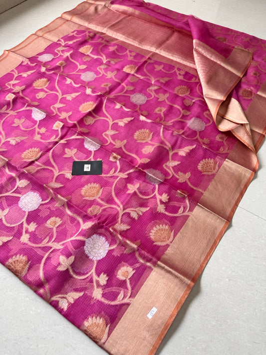 Pure Weaved Kota Silk Saree