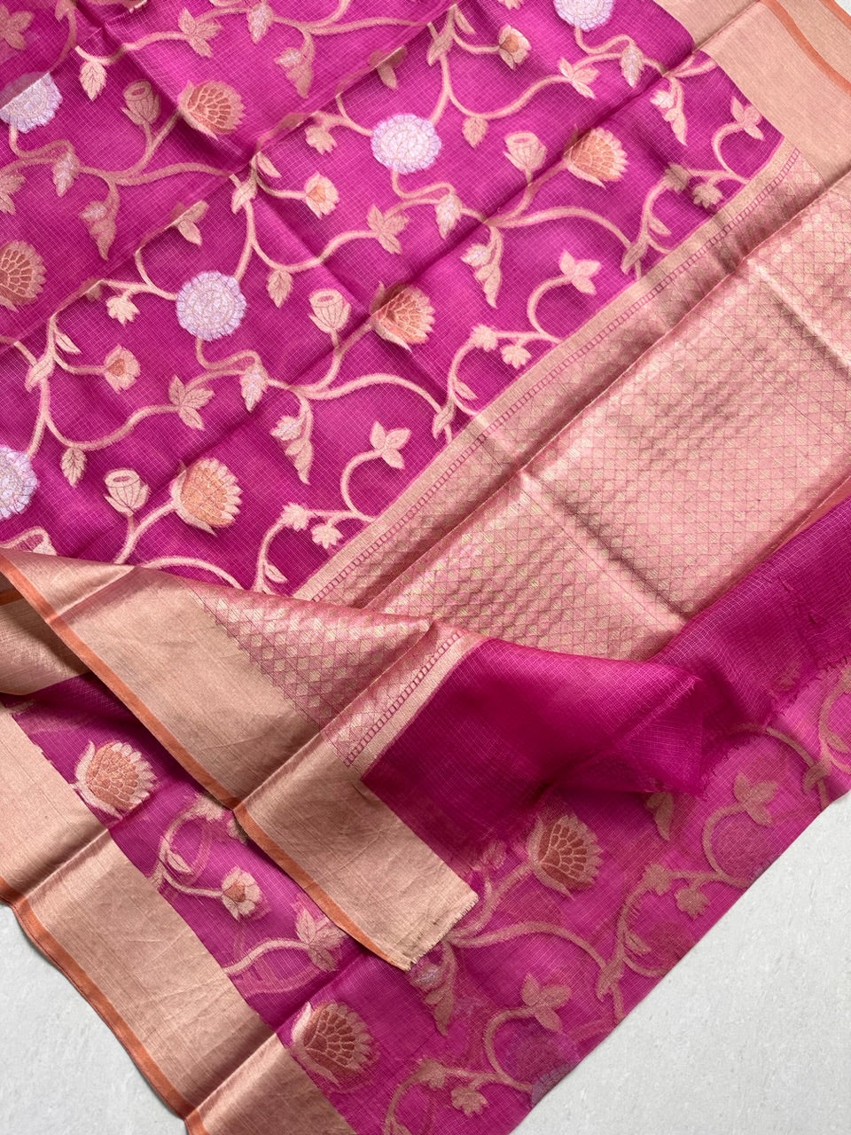 Pure Weaved Kota Silk Saree