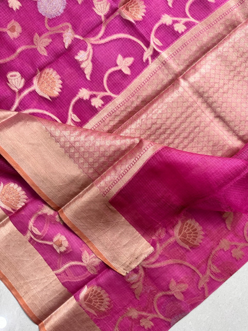 Pure Weaved Kota Silk Saree