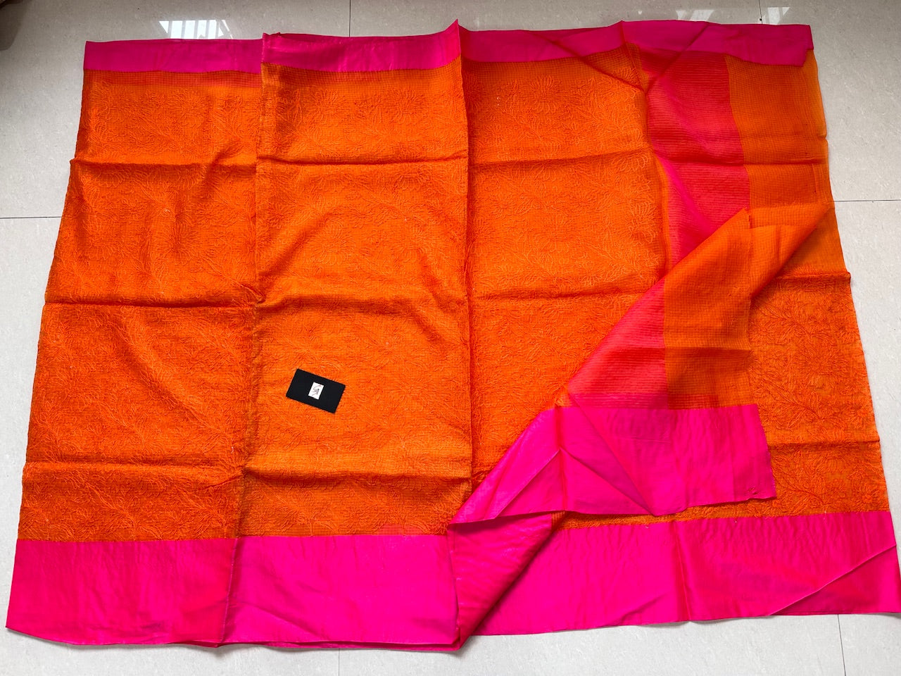 Pure Embroidered Kota Silk Saree