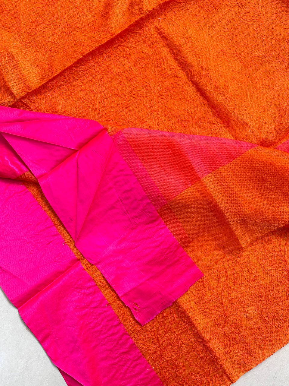 Pure Embroidered Kota Silk Saree