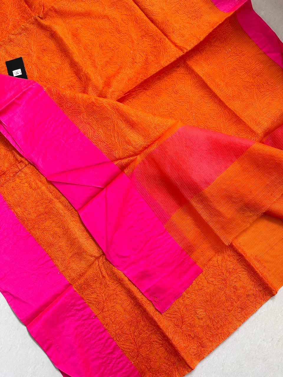 Pure Embroidered Kota Silk Saree