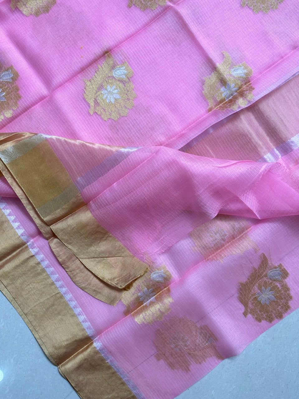 Pure Weaved Kota Silk Saree