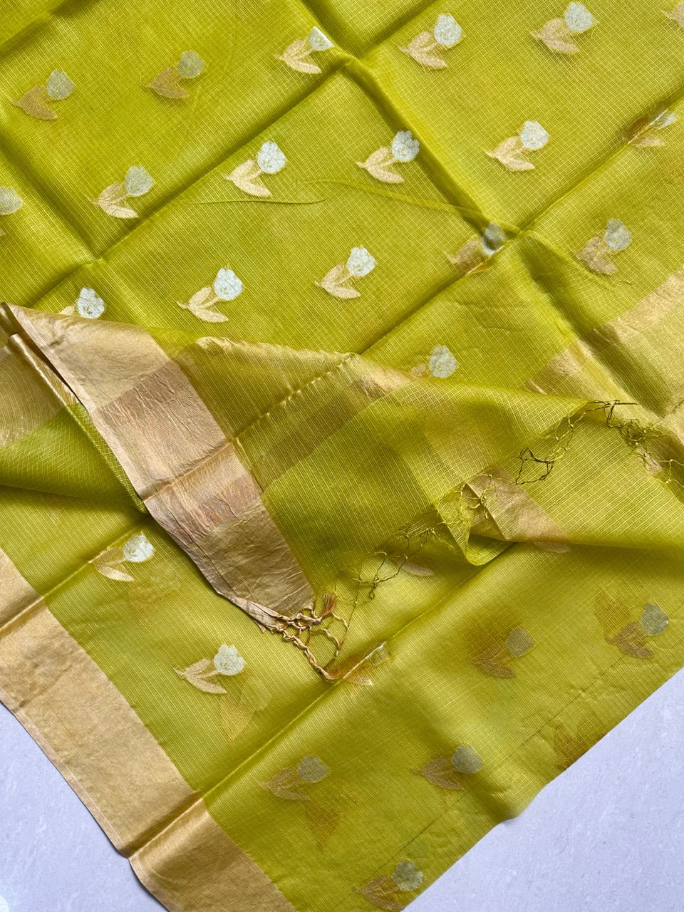 Pure Weaved Kota Silk Saree