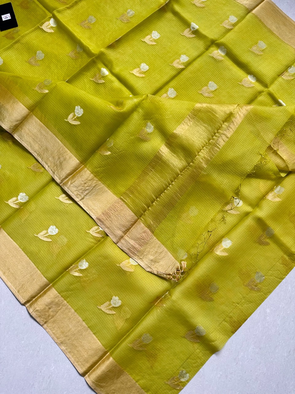 Pure Weaved Kota Silk Saree