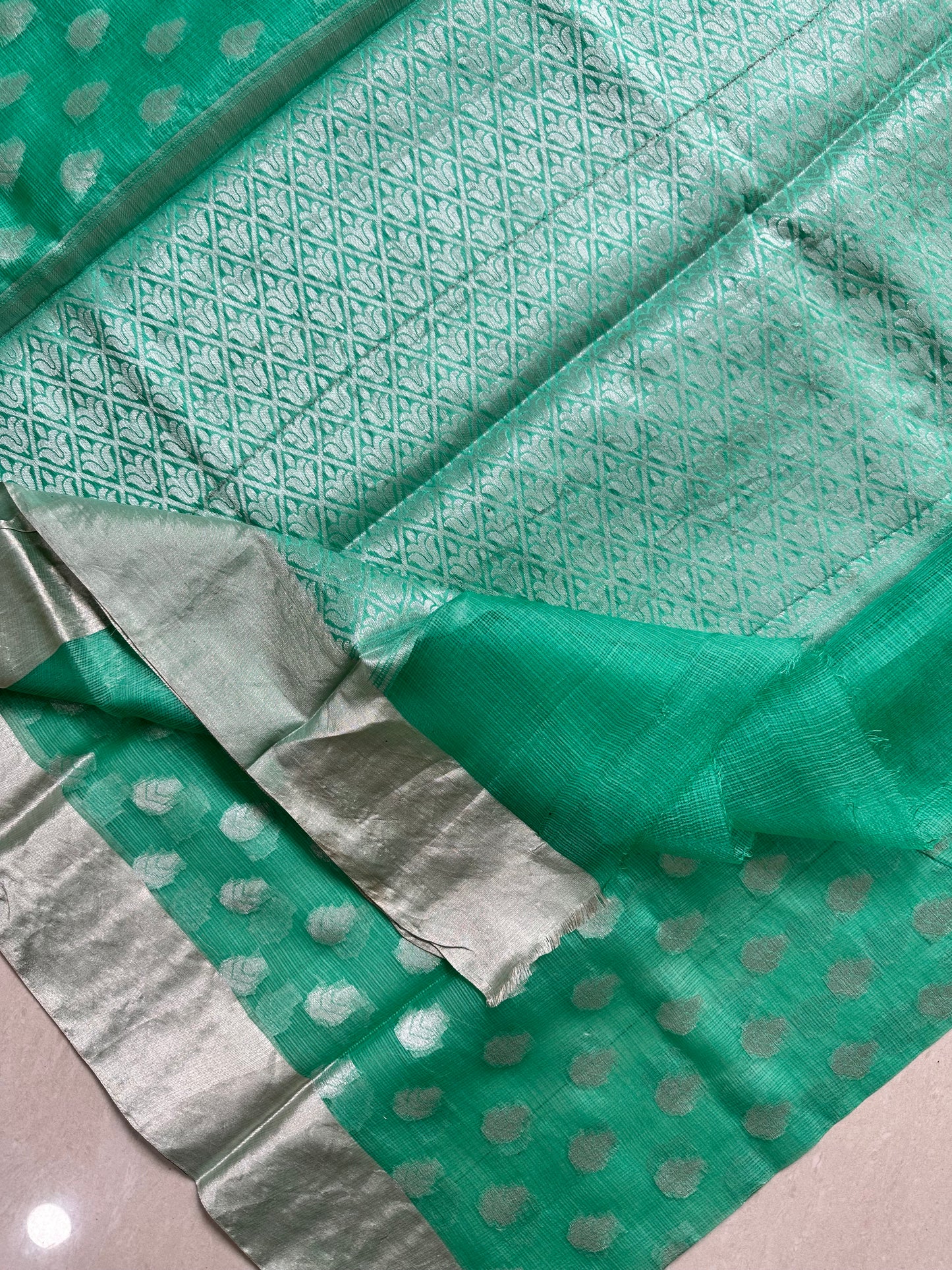 Pure Weaved Kota Silk Saree