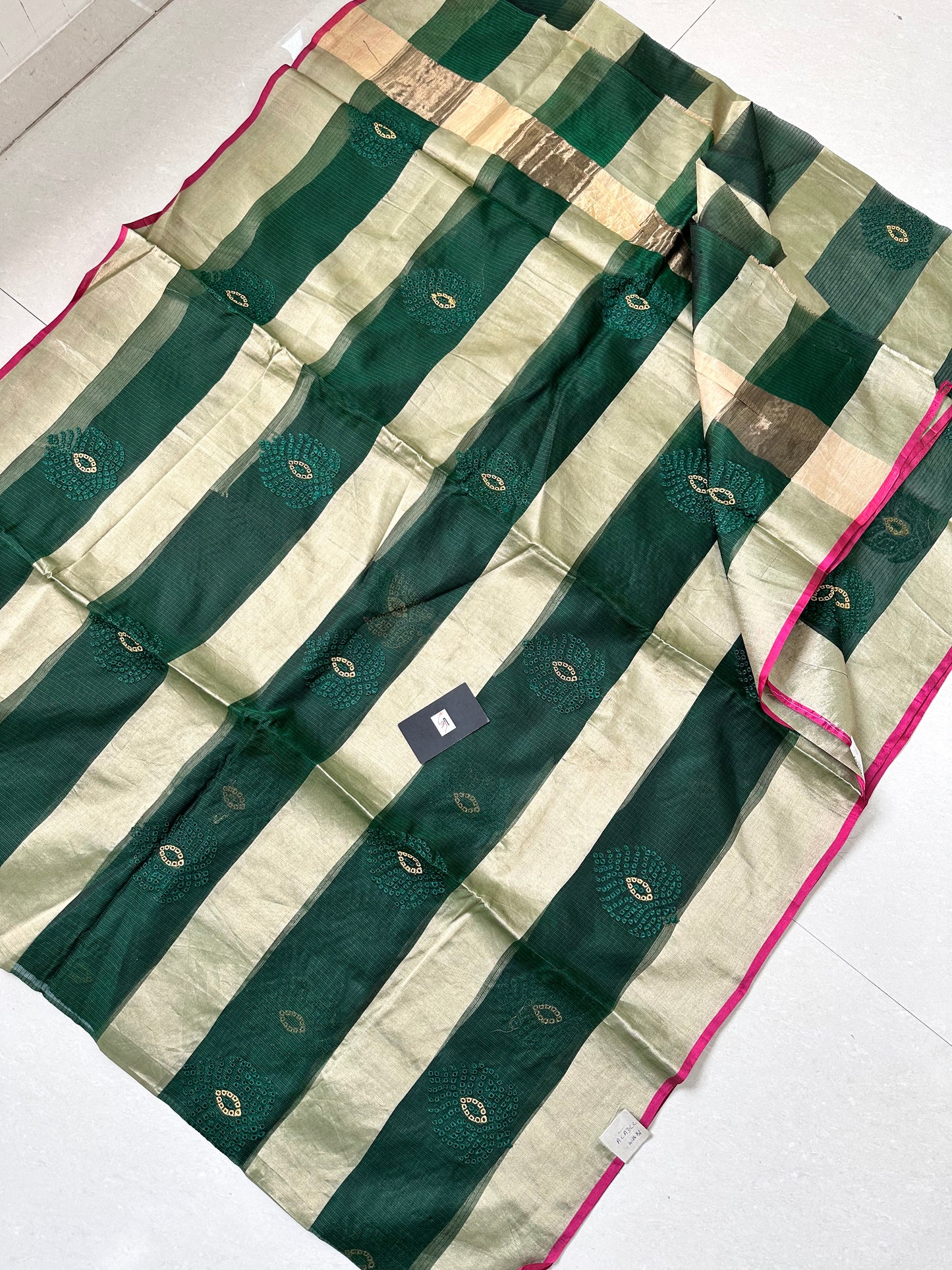 Pure Embroidered Kota Silk Saree