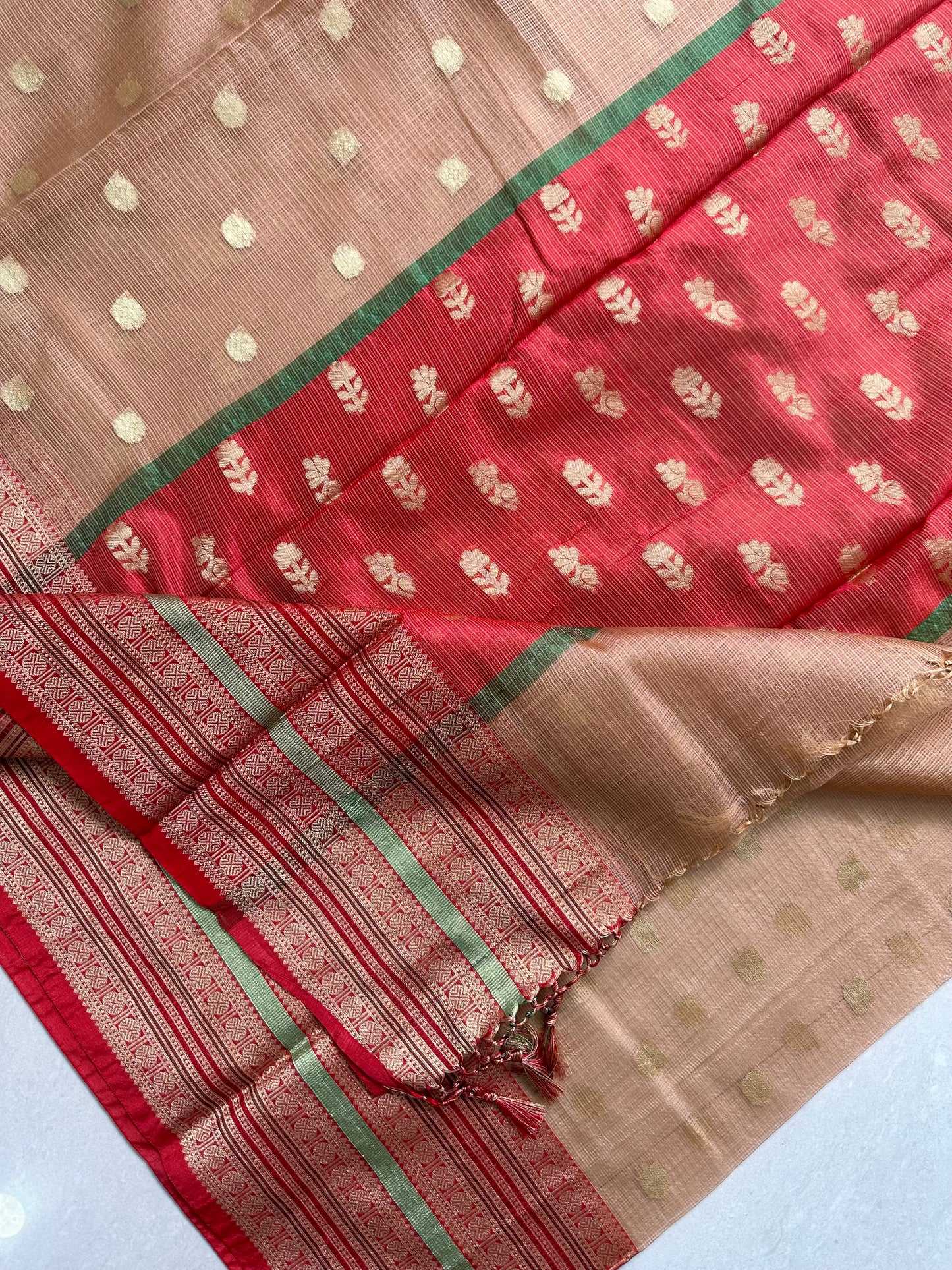 Pure Weaved Kota Silk Saree