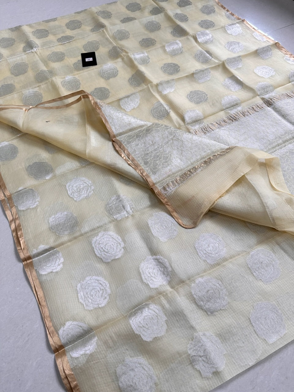 Pure Weaved Kota Silk Saree