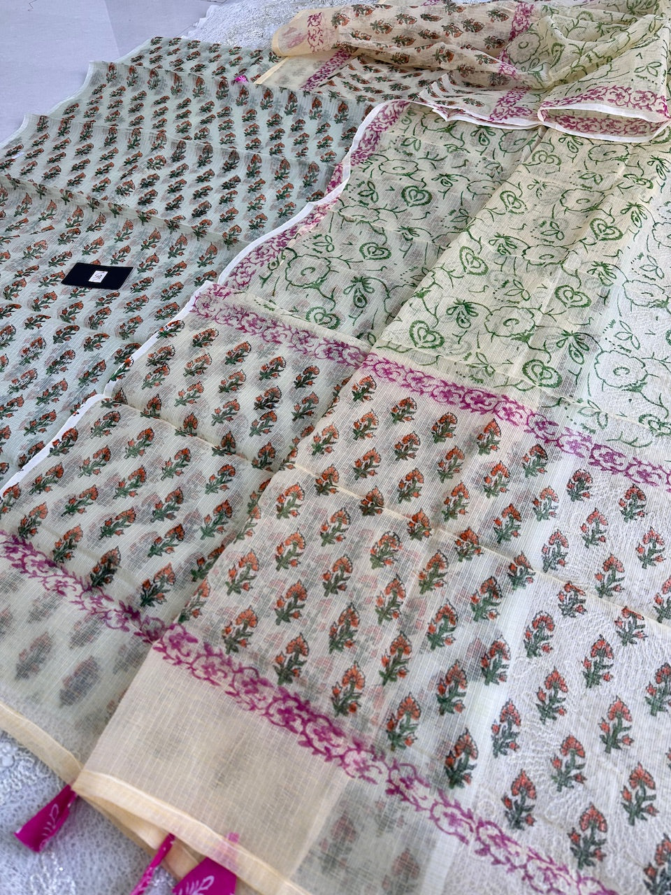 HandBlock Printed Kota Cotton Top N Dupatta (Suit)