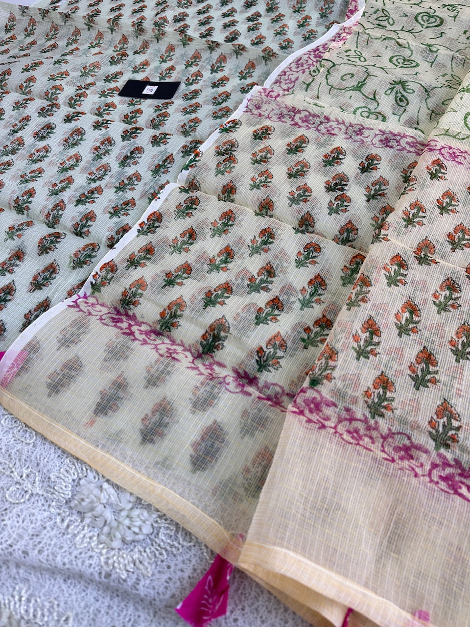 HandBlock Printed Kota Cotton Top N Dupatta (Suit)