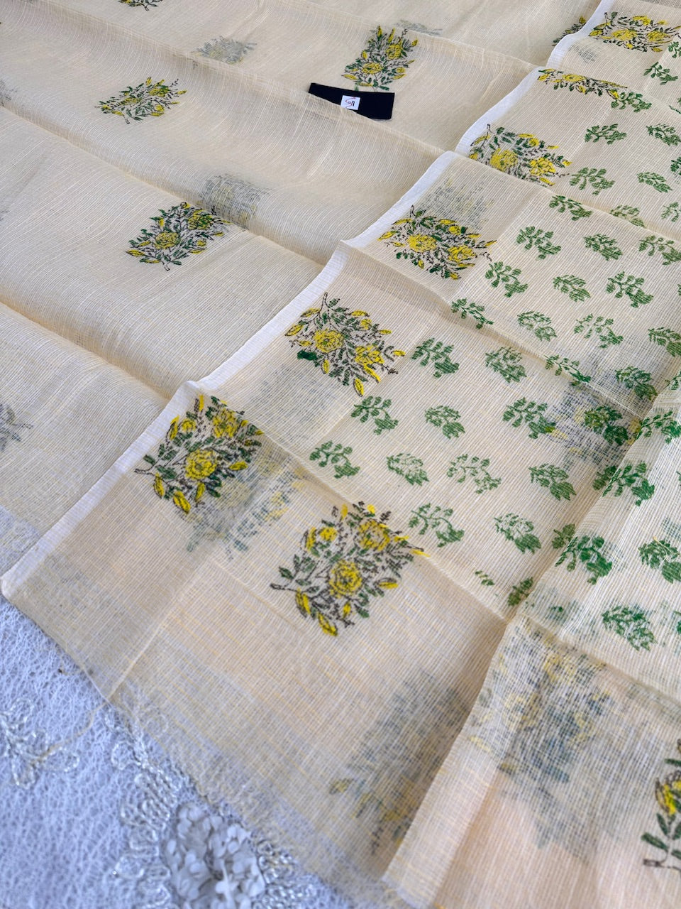 HandBlock Printed Kota Cotton Doria Top N Dupatta (Suit)