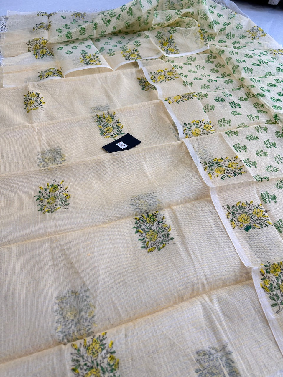 HandBlock Printed Kota Cotton Doria Top N Dupatta (Suit)