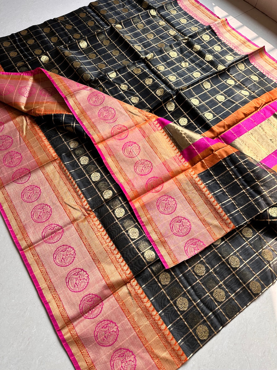 Pure Weaved Organza Silk Saree