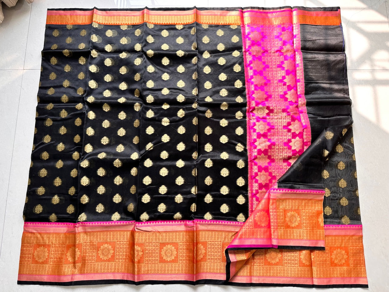 Pure Weaved Organza Silk Saree