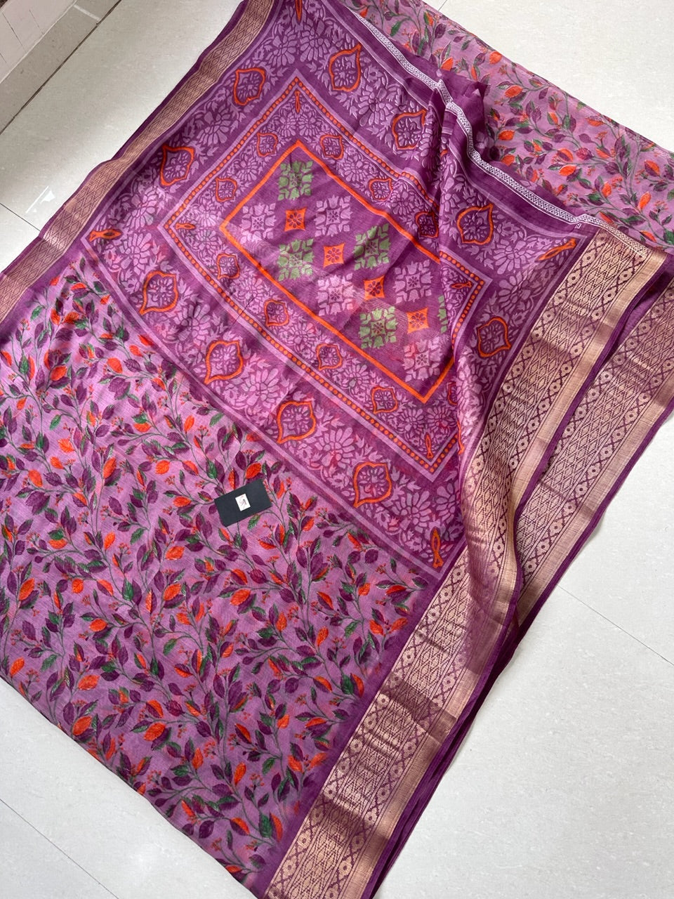 Printed Soft Cotton Saree