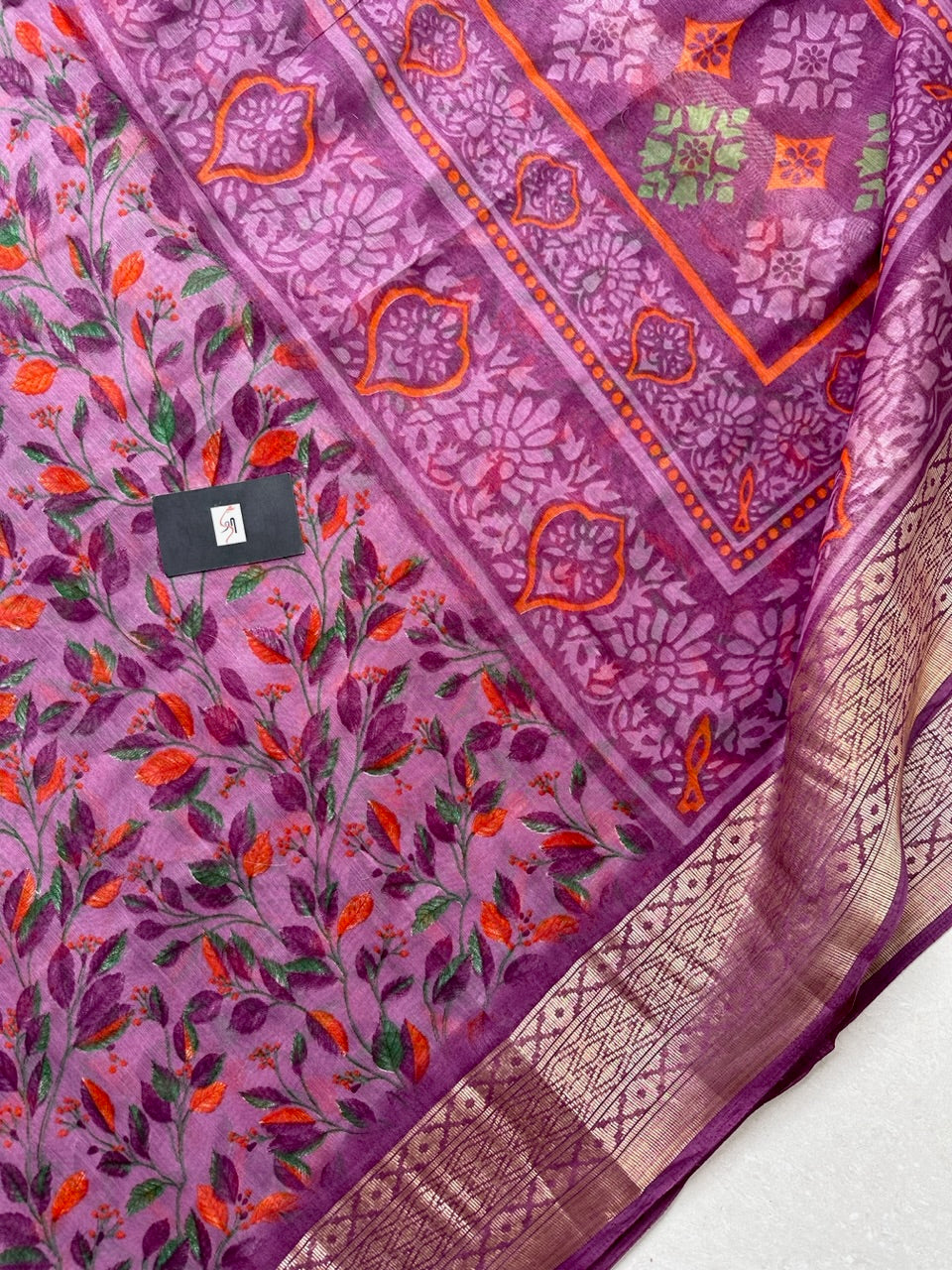 Printed Soft Cotton Saree