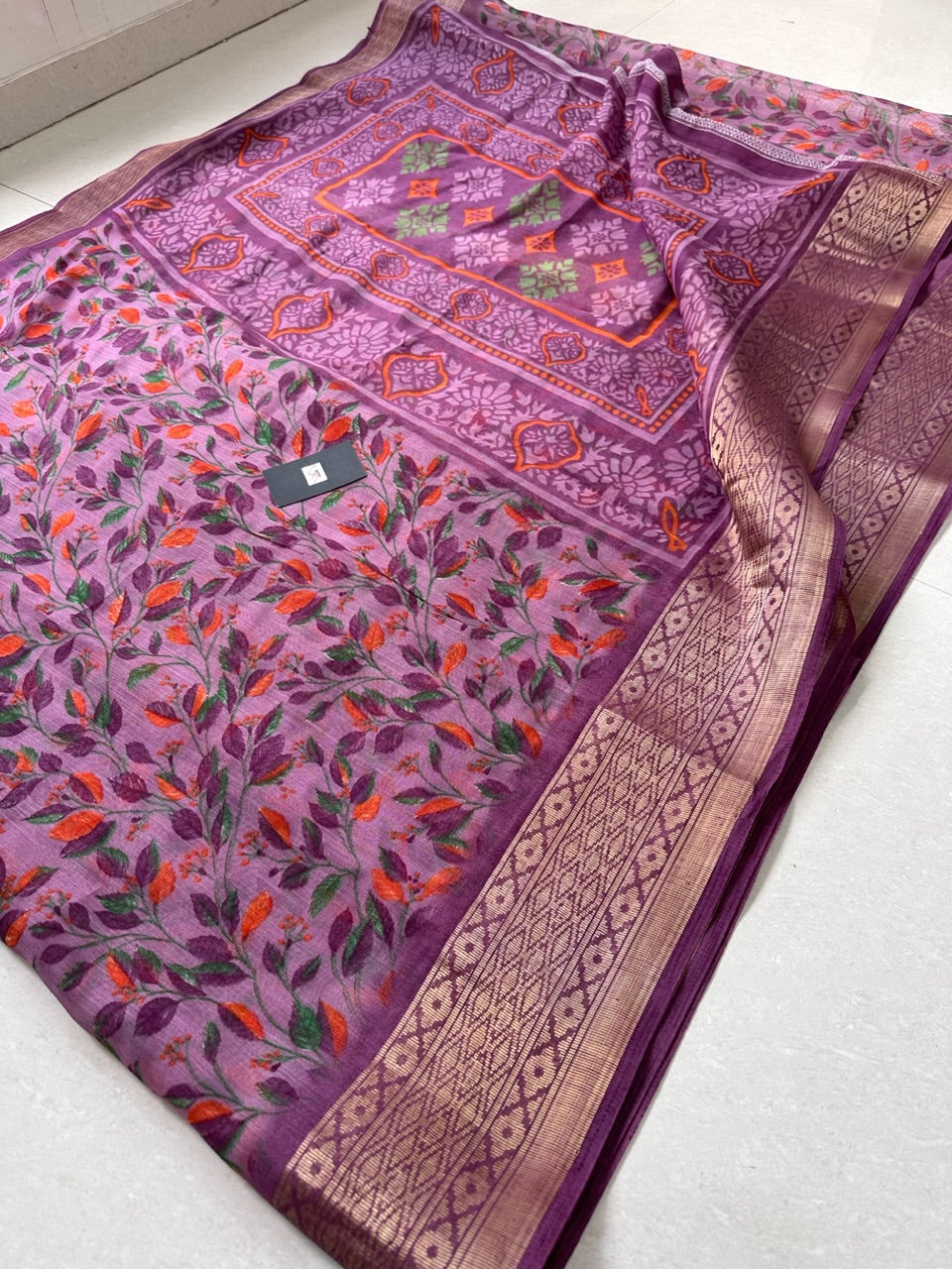 Printed Soft Cotton Saree