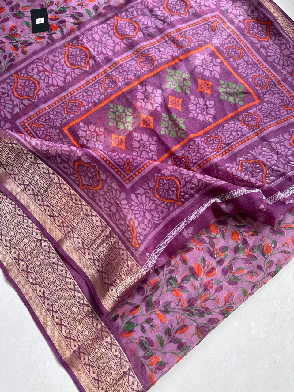 Printed Soft Cotton Saree