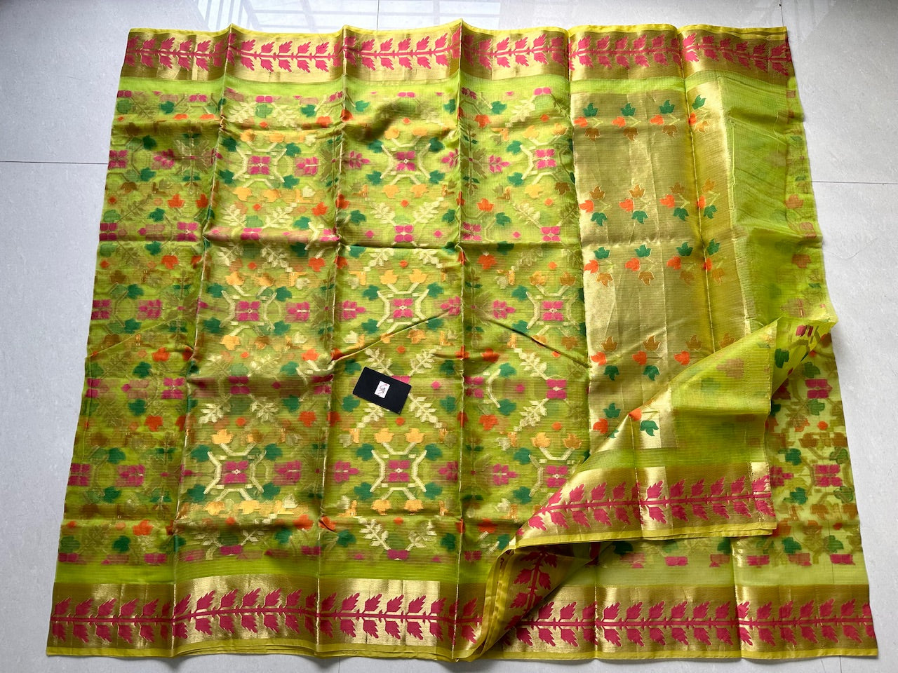 Pure Weaved Organza Silk Saree