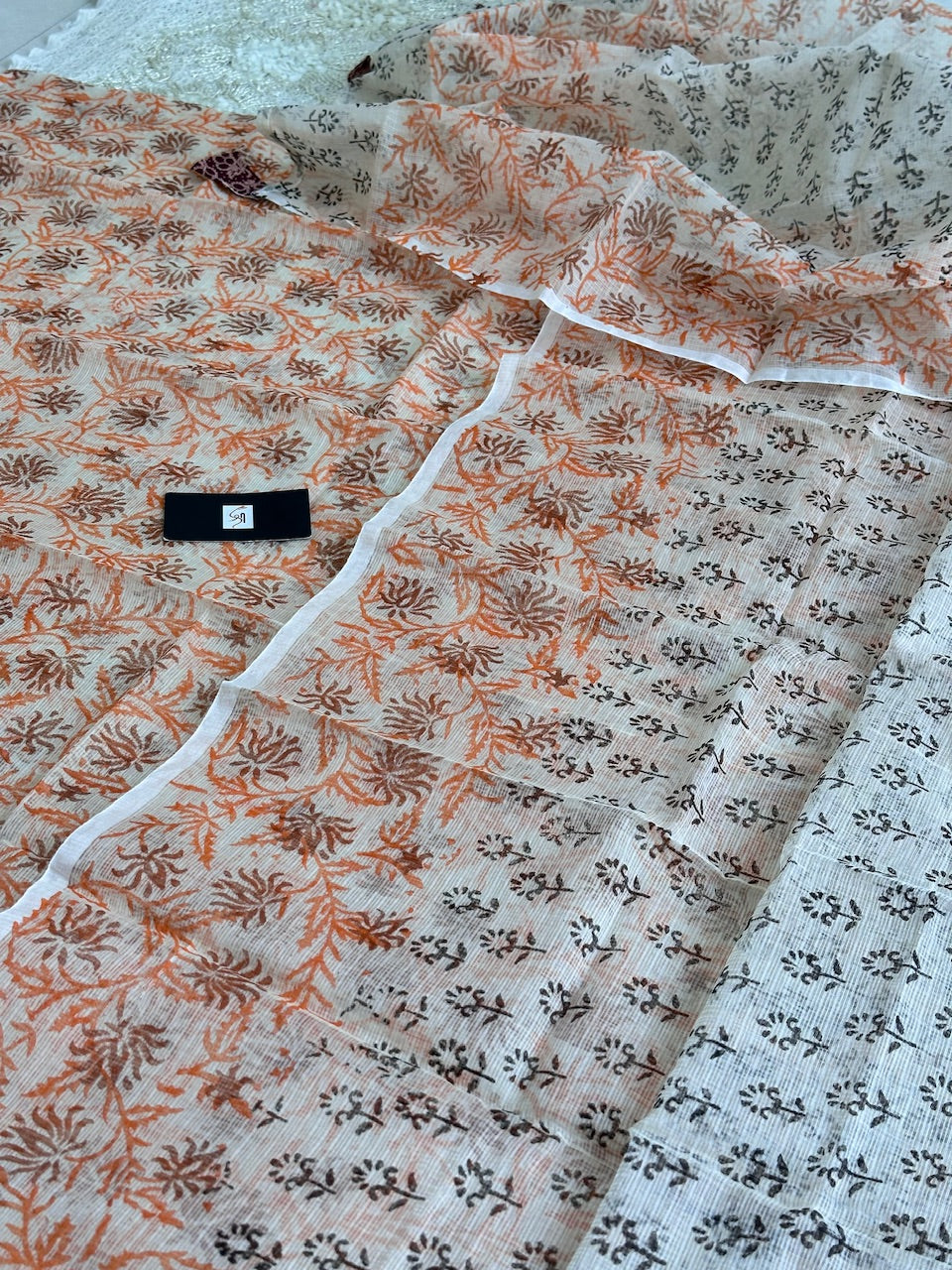 HandBlock Printed Kota Cotton Doria Top N Dupatta (Suit)