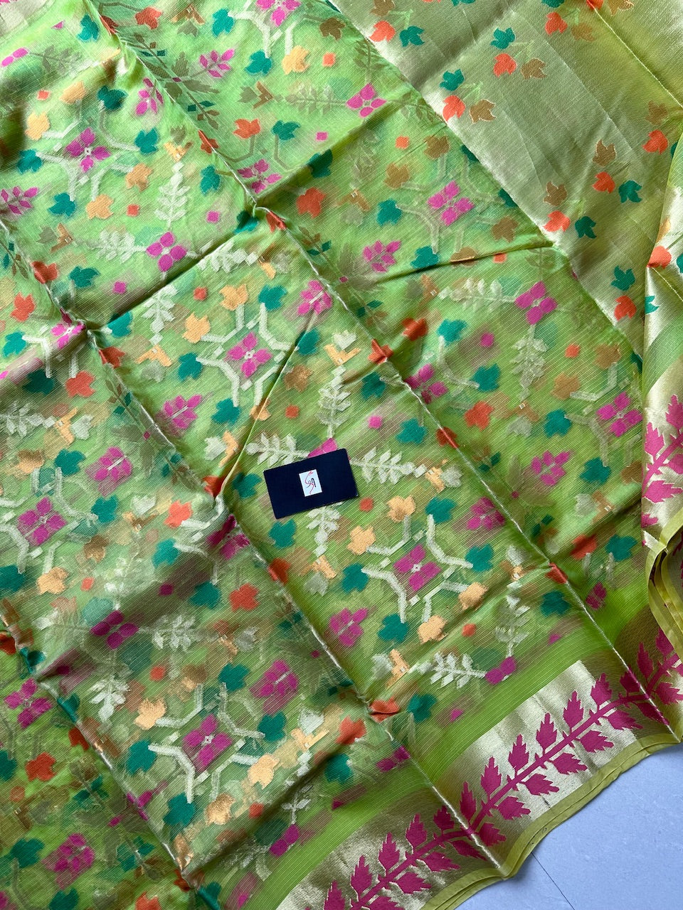 Pure Weaved Organza Silk Saree