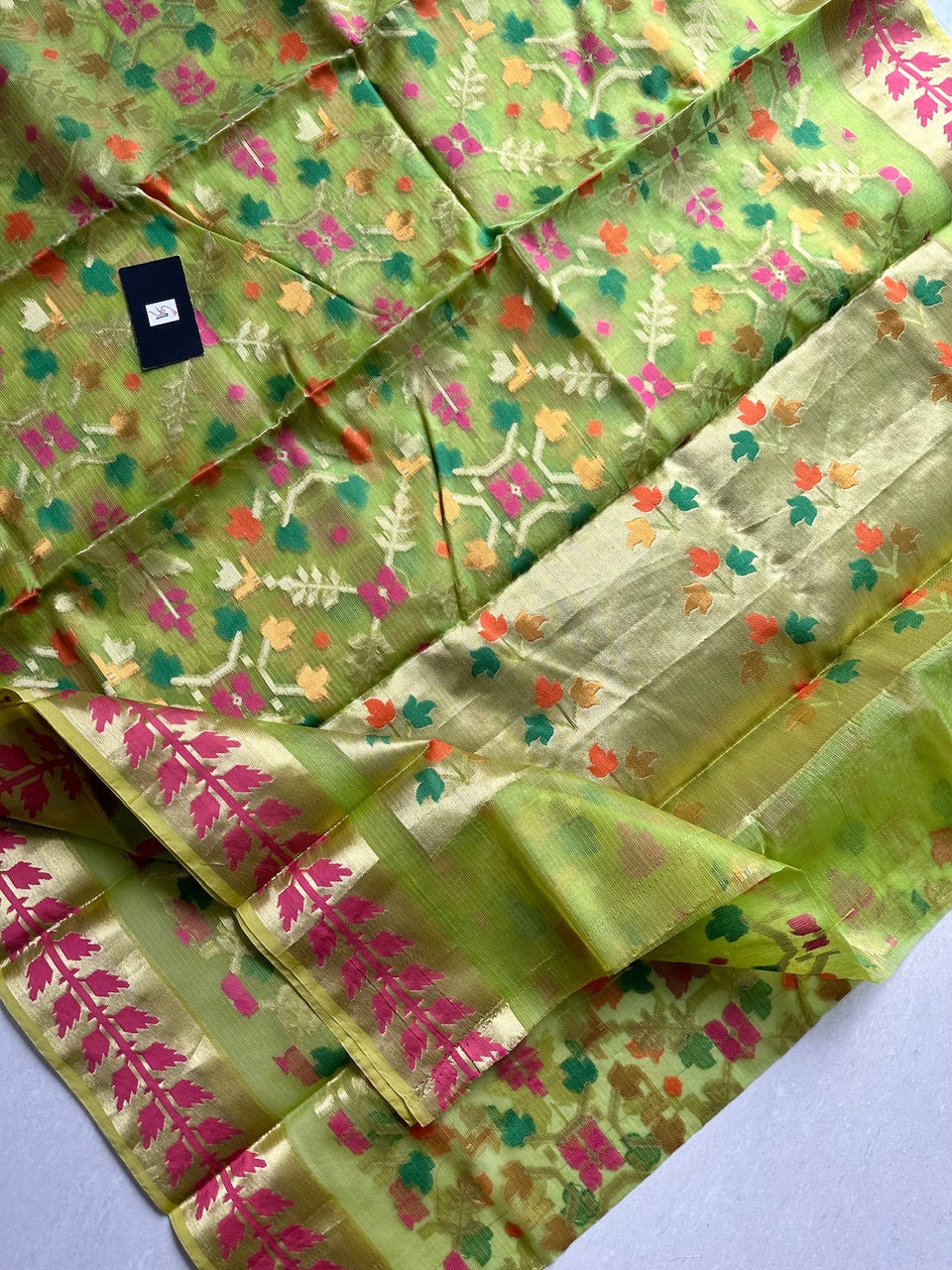 Pure Weaved Organza Silk Saree