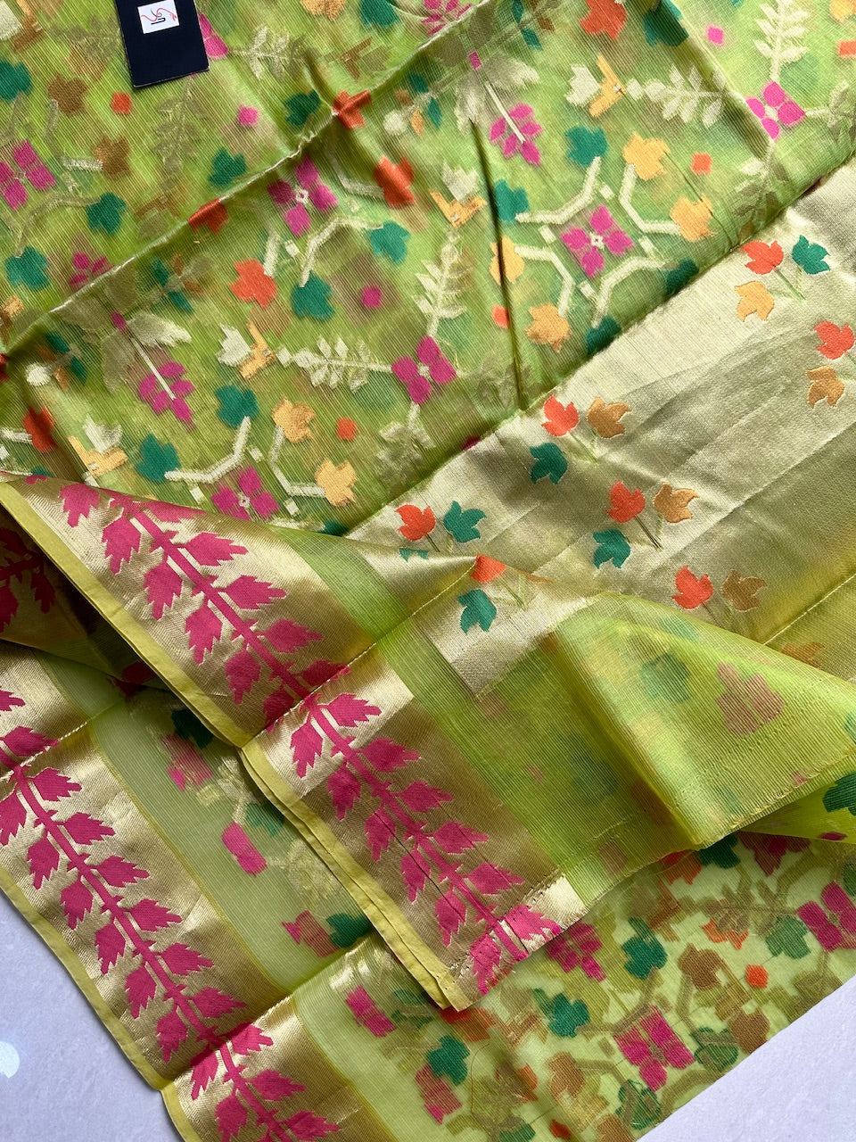 Pure Weaved Organza Silk Saree