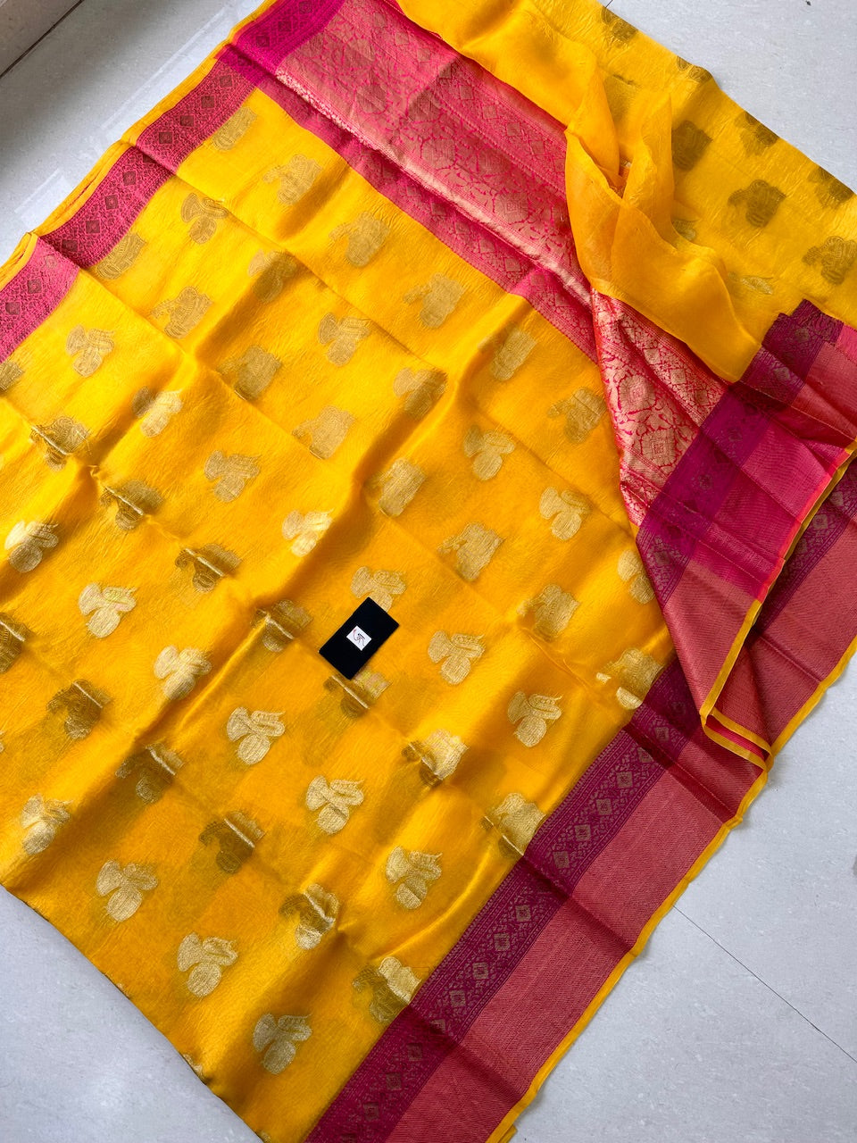 Pure Weaved Organza Silk Saree