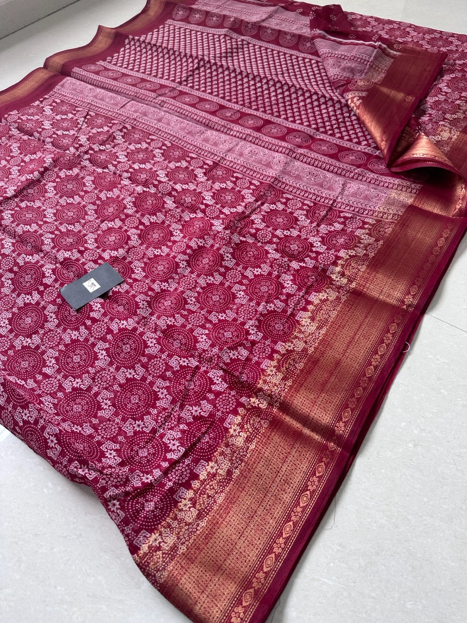 Printed Soft Cotton Saree