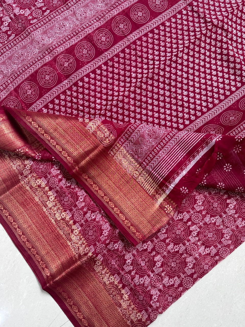 Printed Soft Cotton Saree