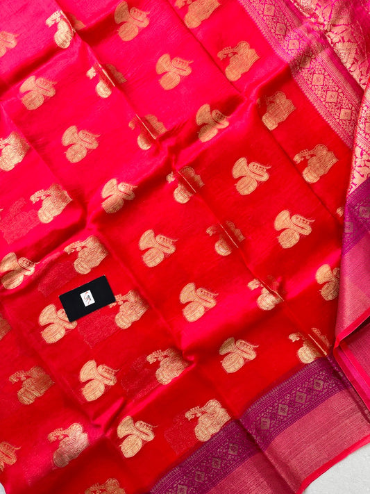 Pure Weaved Organza Silk Saree