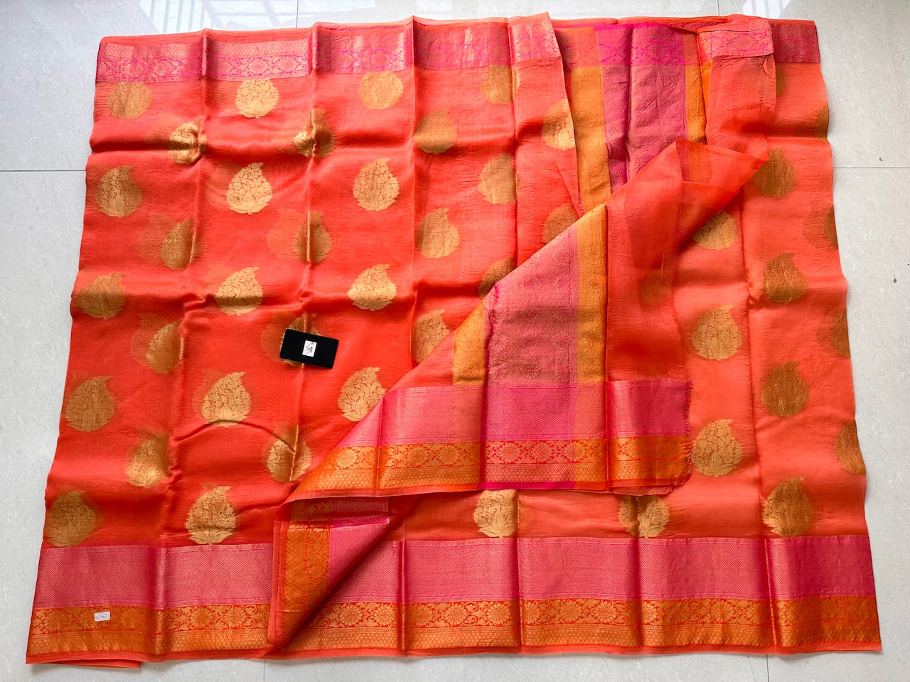 Pure Weaved Organza Silk Saree