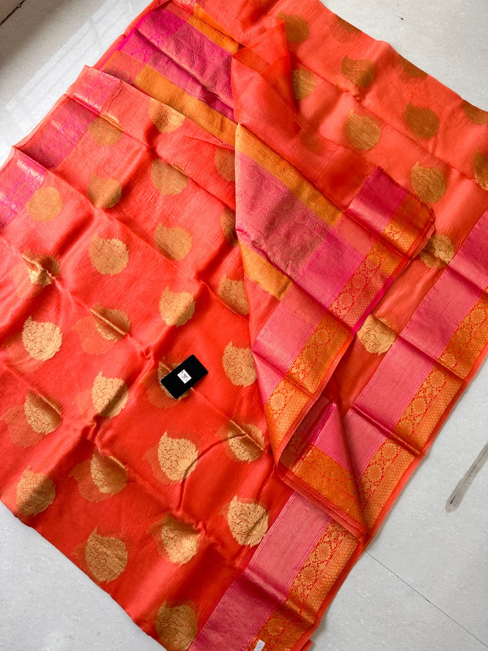 Pure Weaved Organza Silk Saree