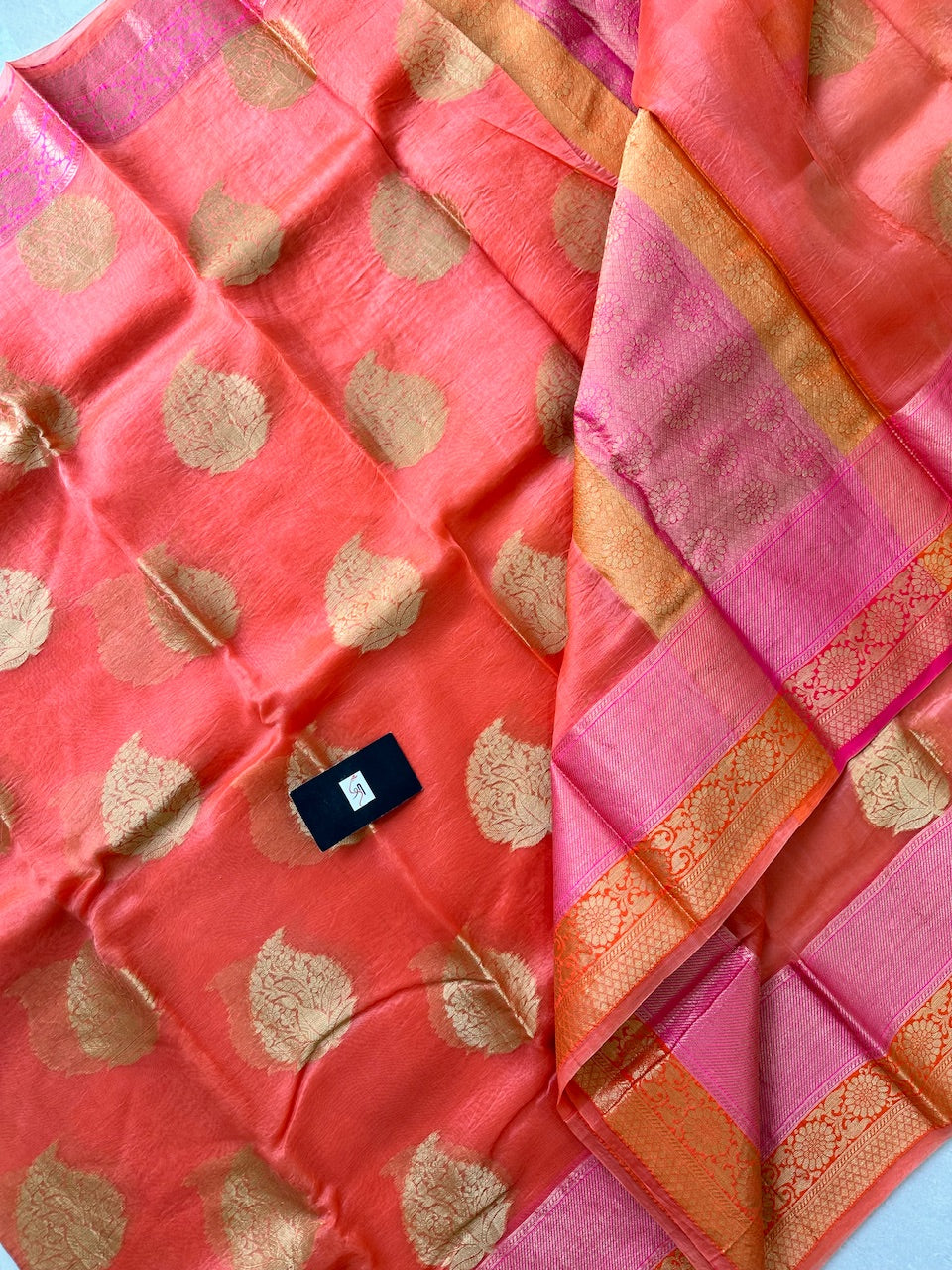 Pure Weaved Organza Silk Saree