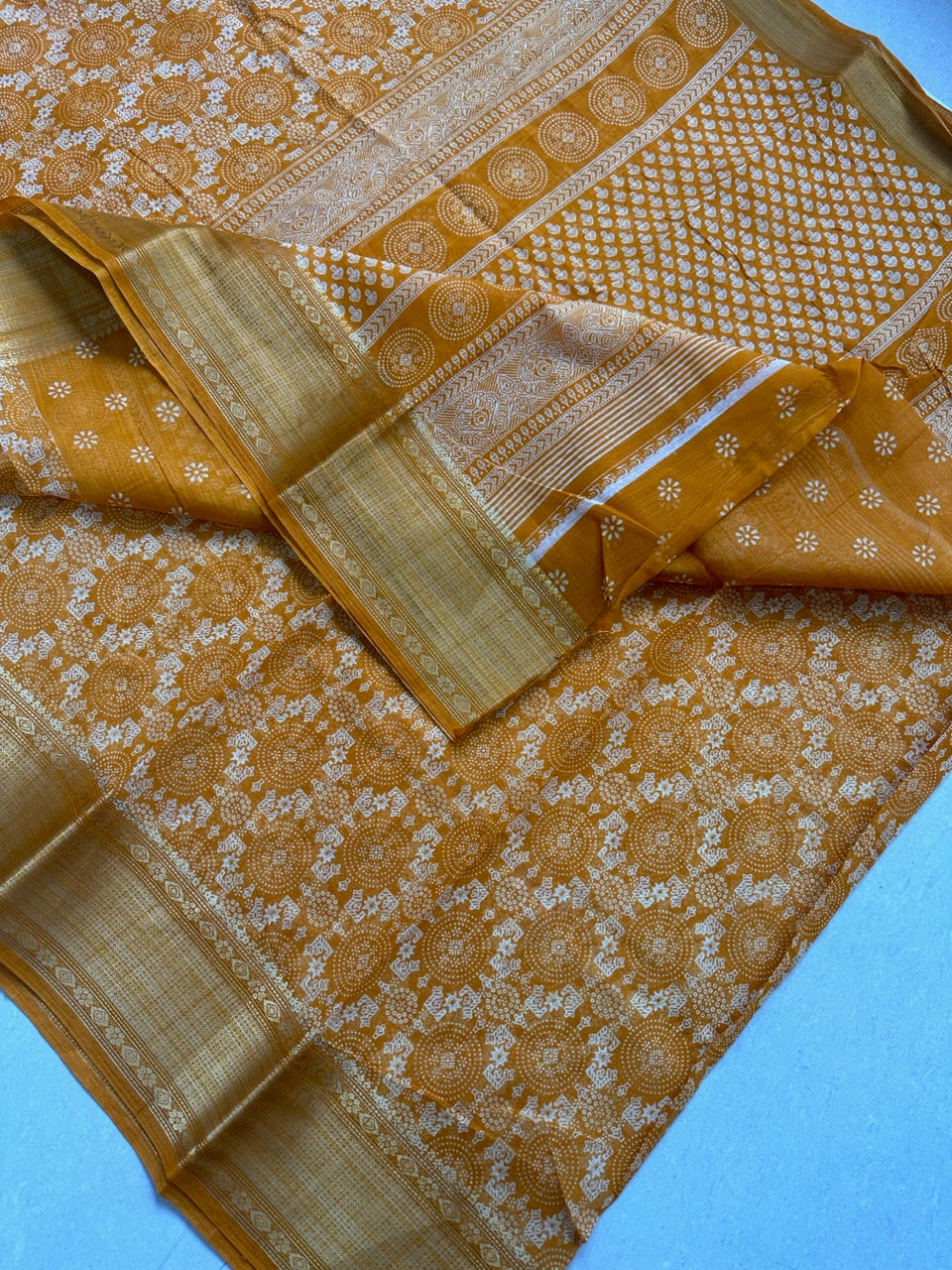 Printed Soft Cotton Saree