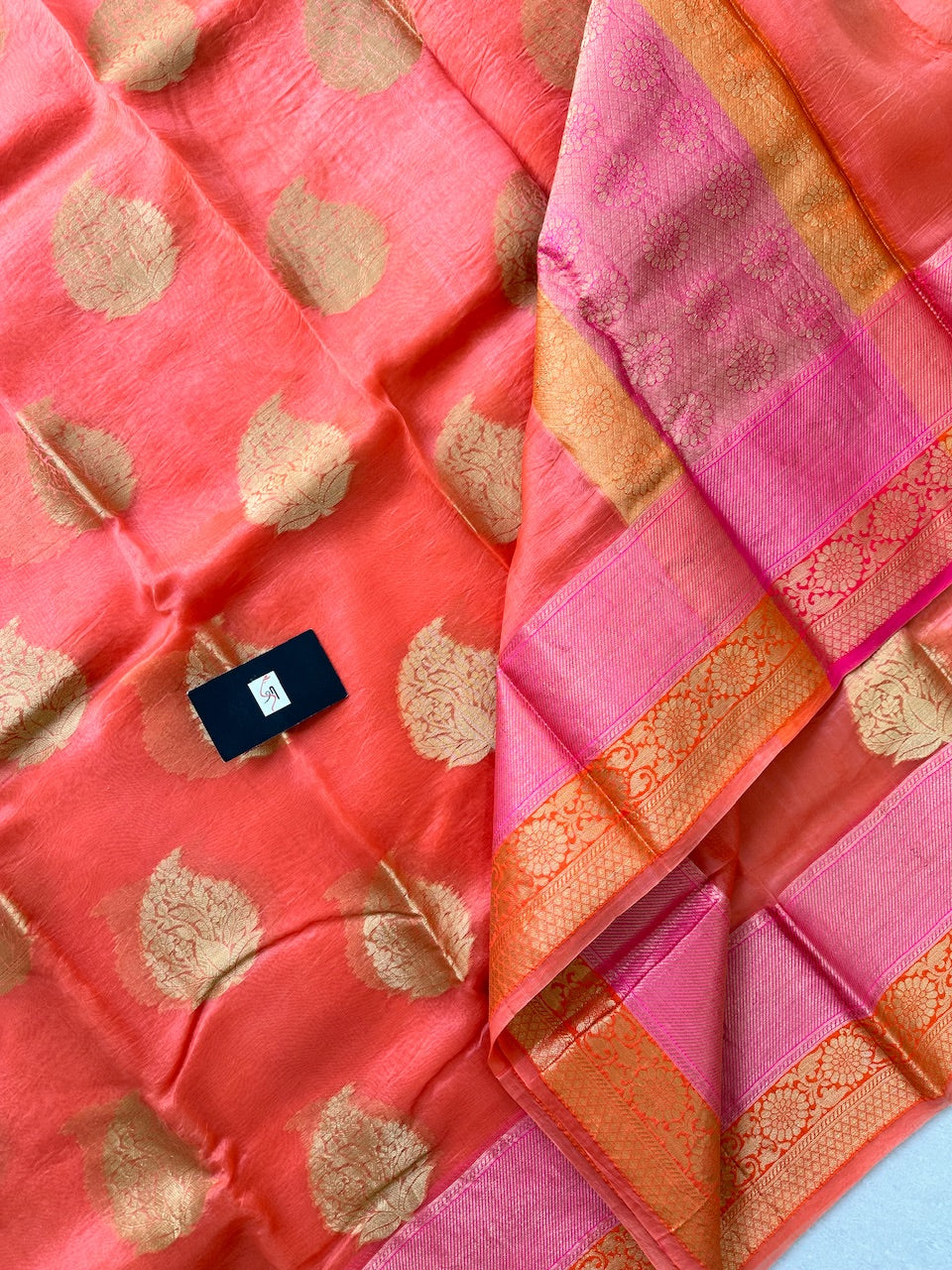 Pure Weaved Organza Silk Saree