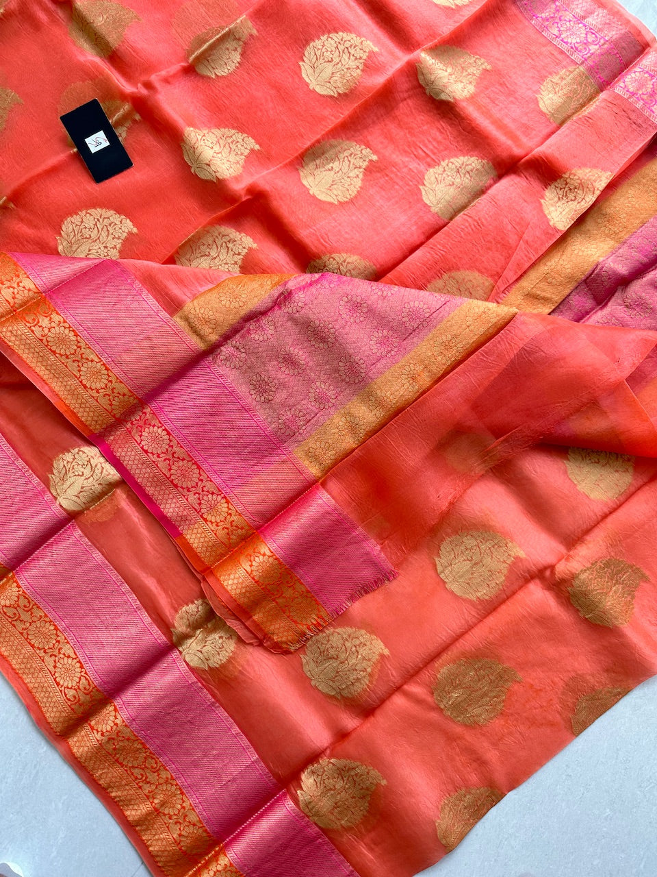 Pure Weaved Organza Silk Saree