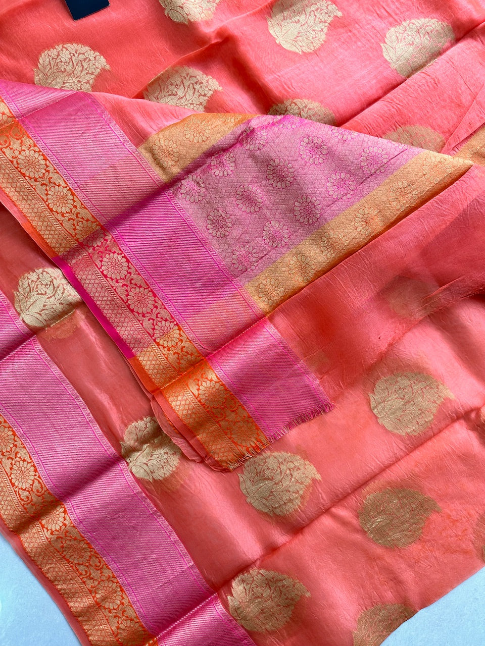 Pure Weaved Organza Silk Saree