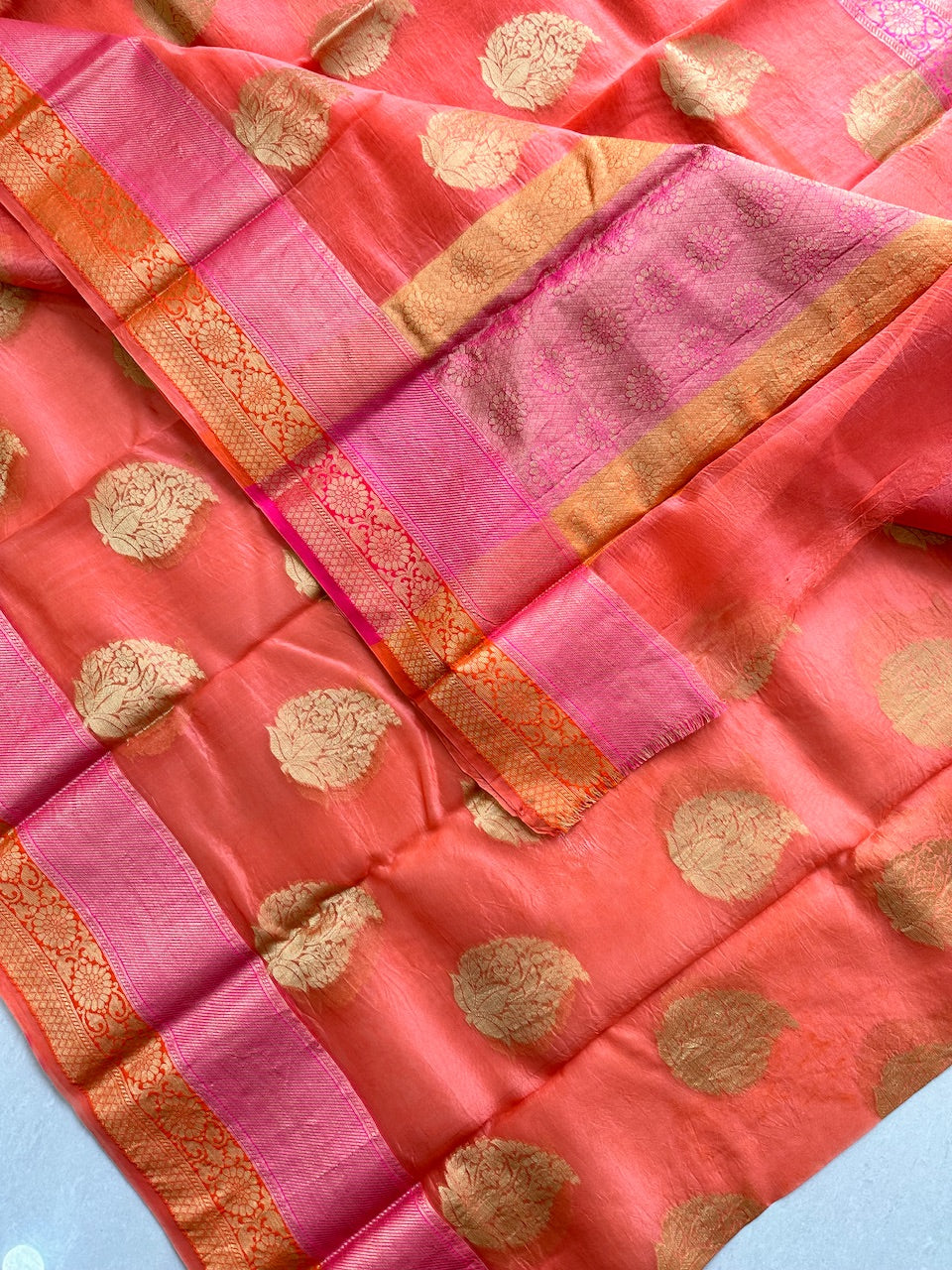 Pure Weaved Organza Silk Saree