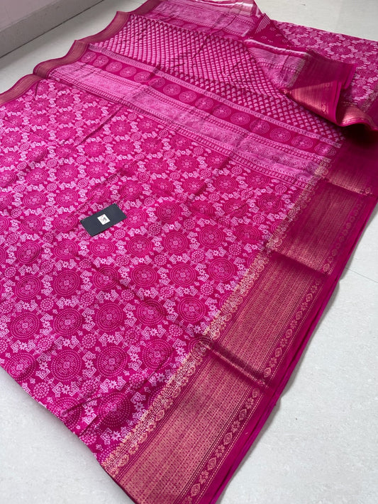 Printed Soft Cotton Saree