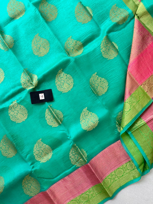 Pure Weaved Organza Silk Saree