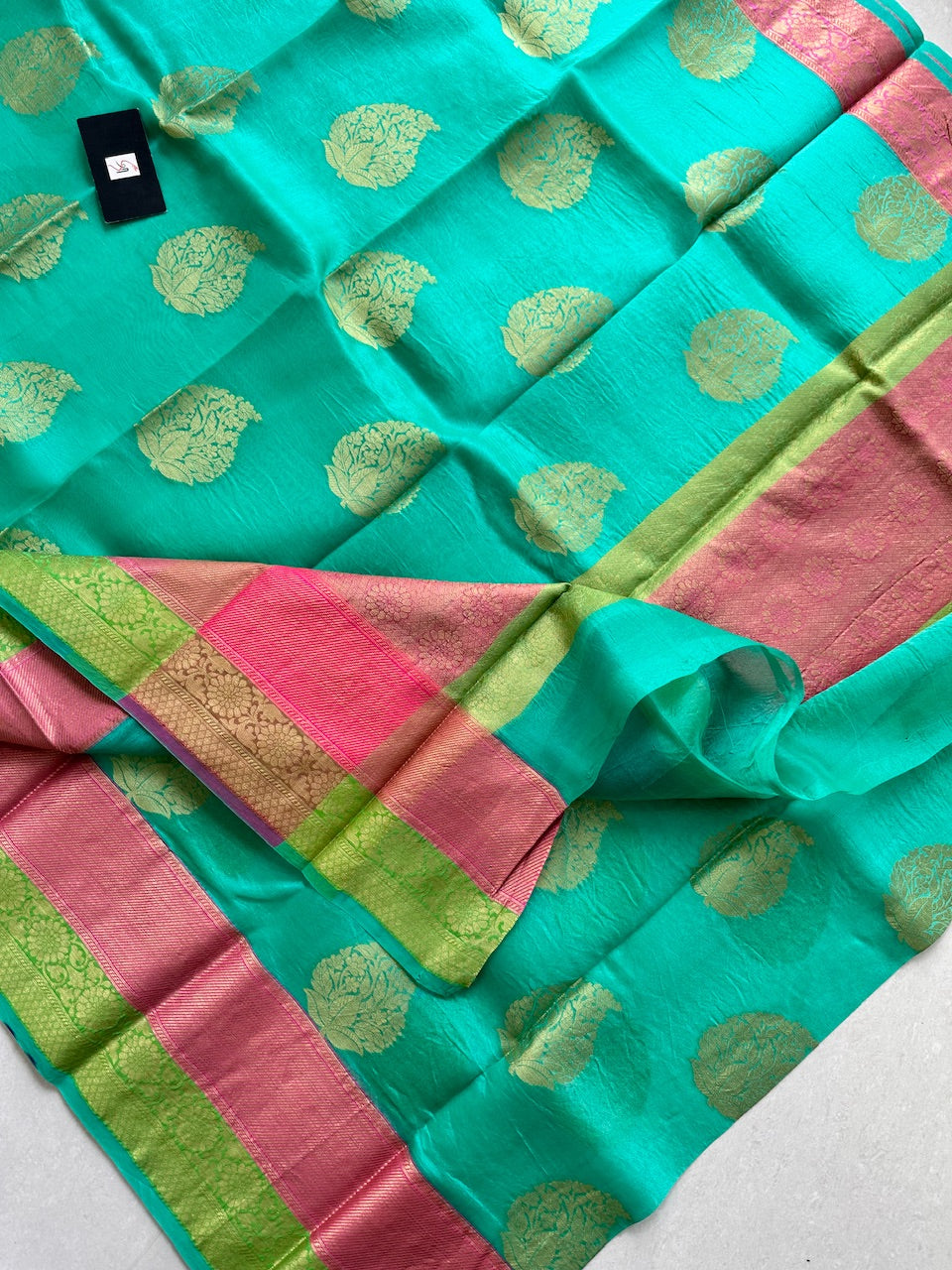 Pure Weaved Organza Silk Saree