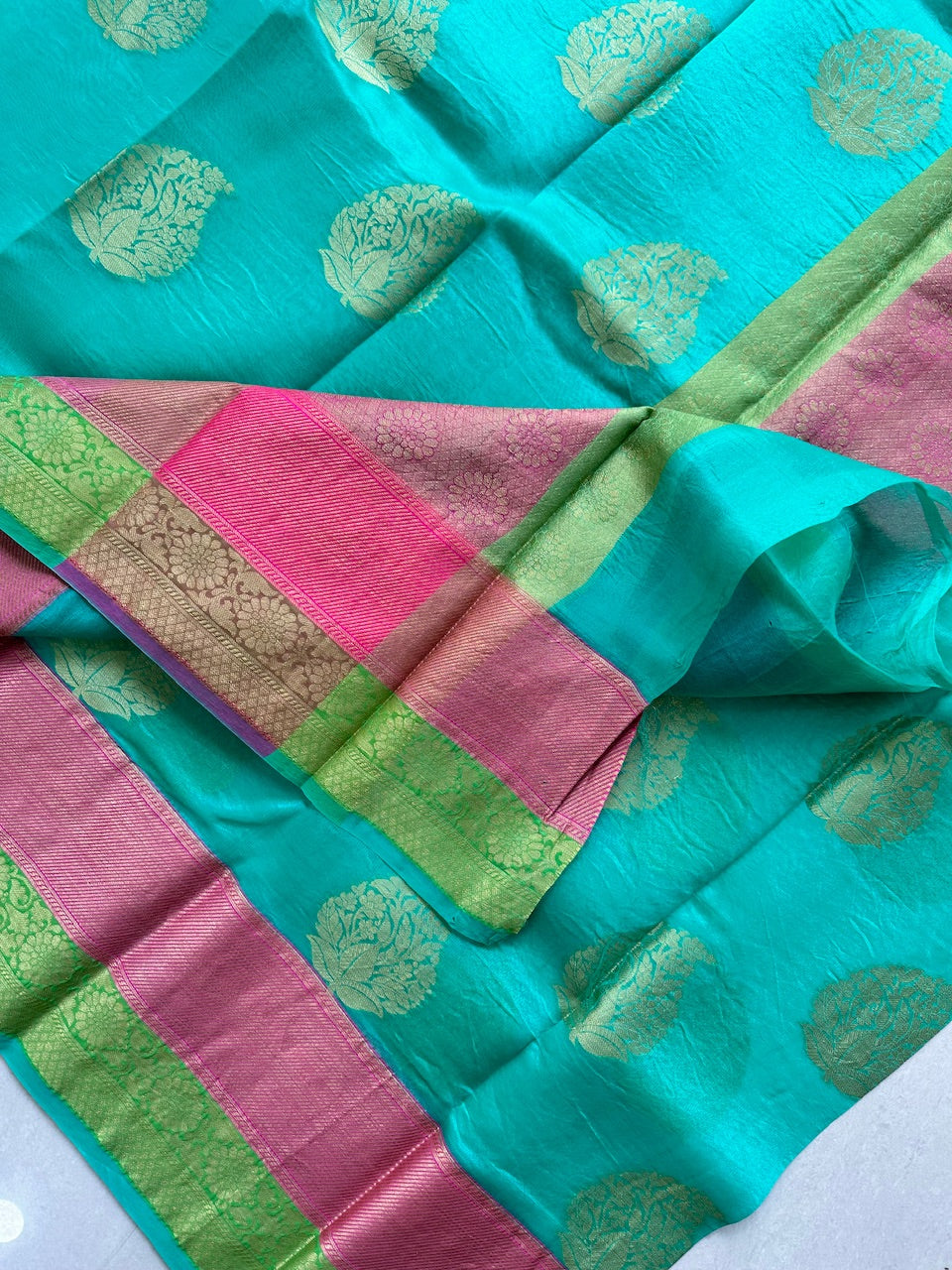 Pure Weaved Organza Silk Saree