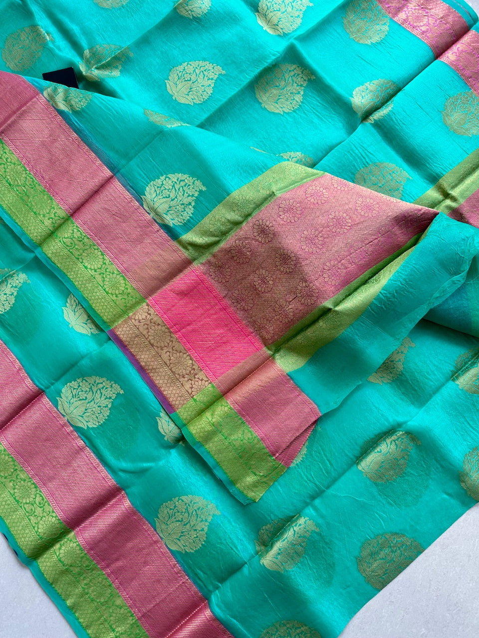 Pure Weaved Organza Silk Saree