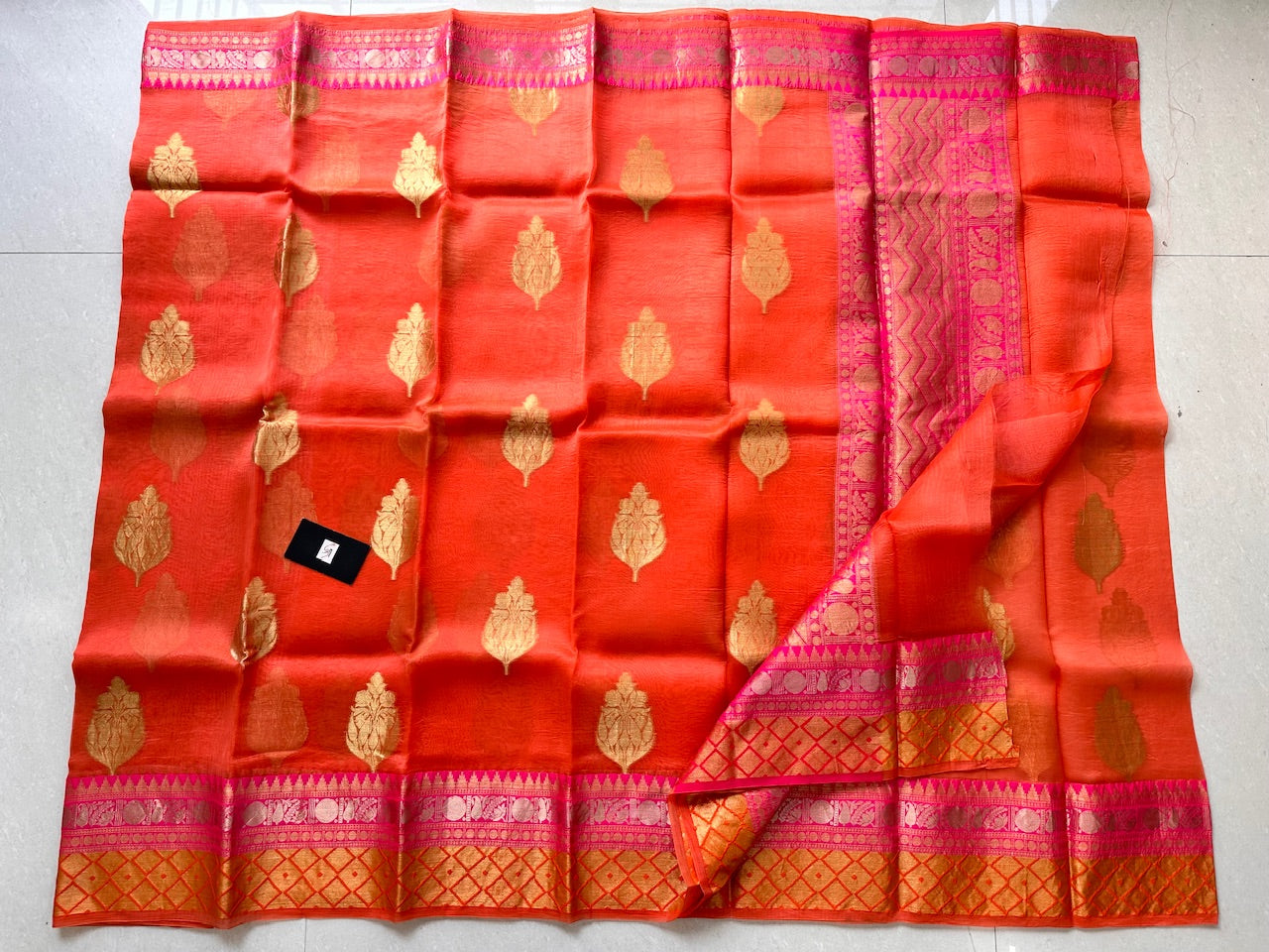 Pure Weaved Organza Silk Saree