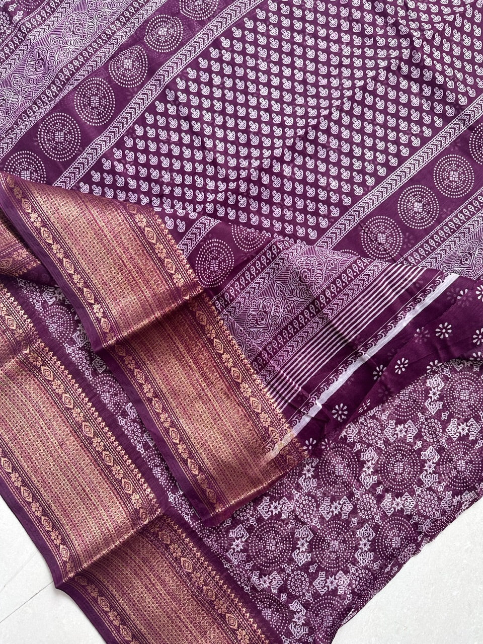 Printed Soft Cotton Saree