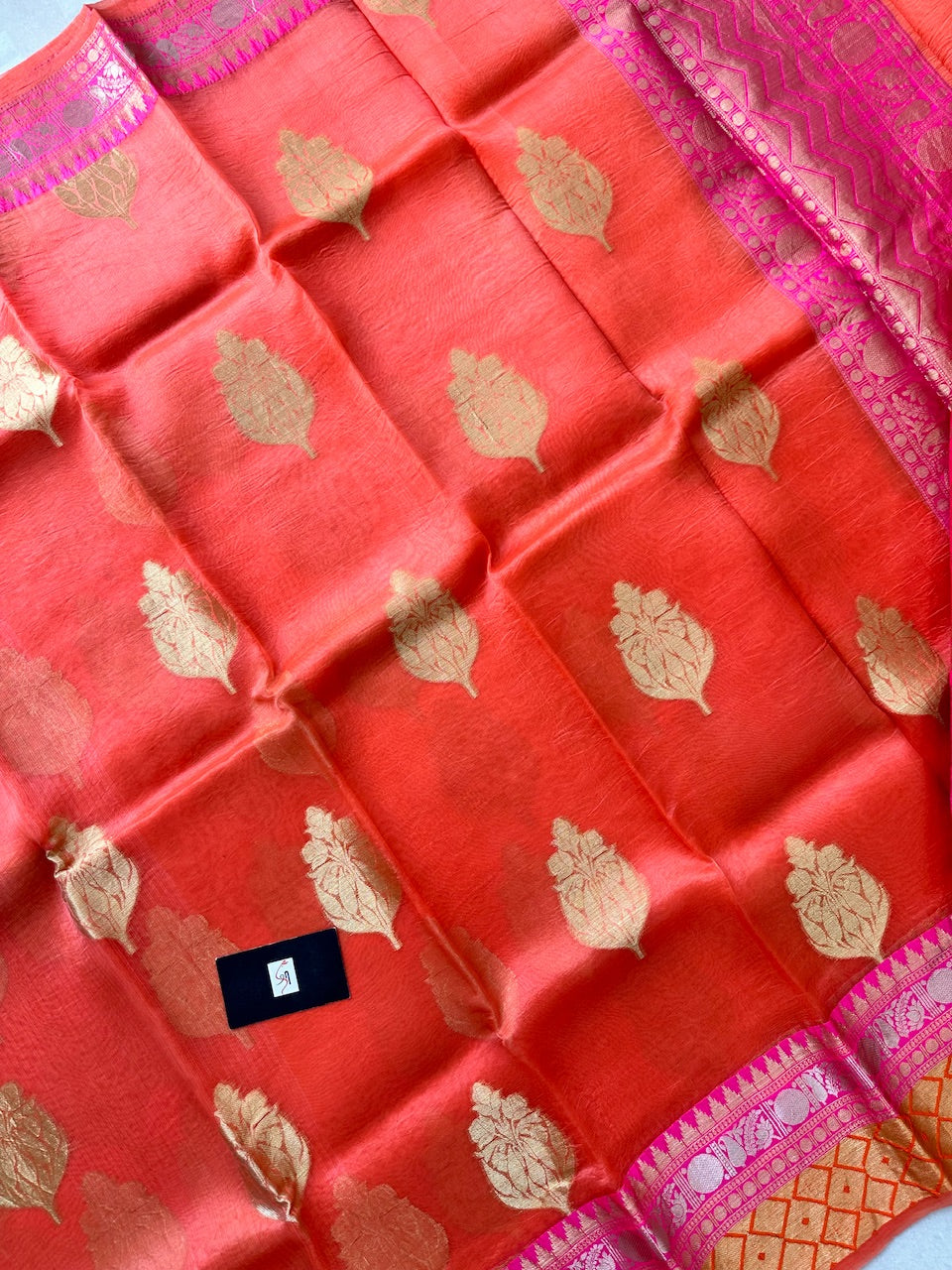 Pure Weaved Organza Silk Saree