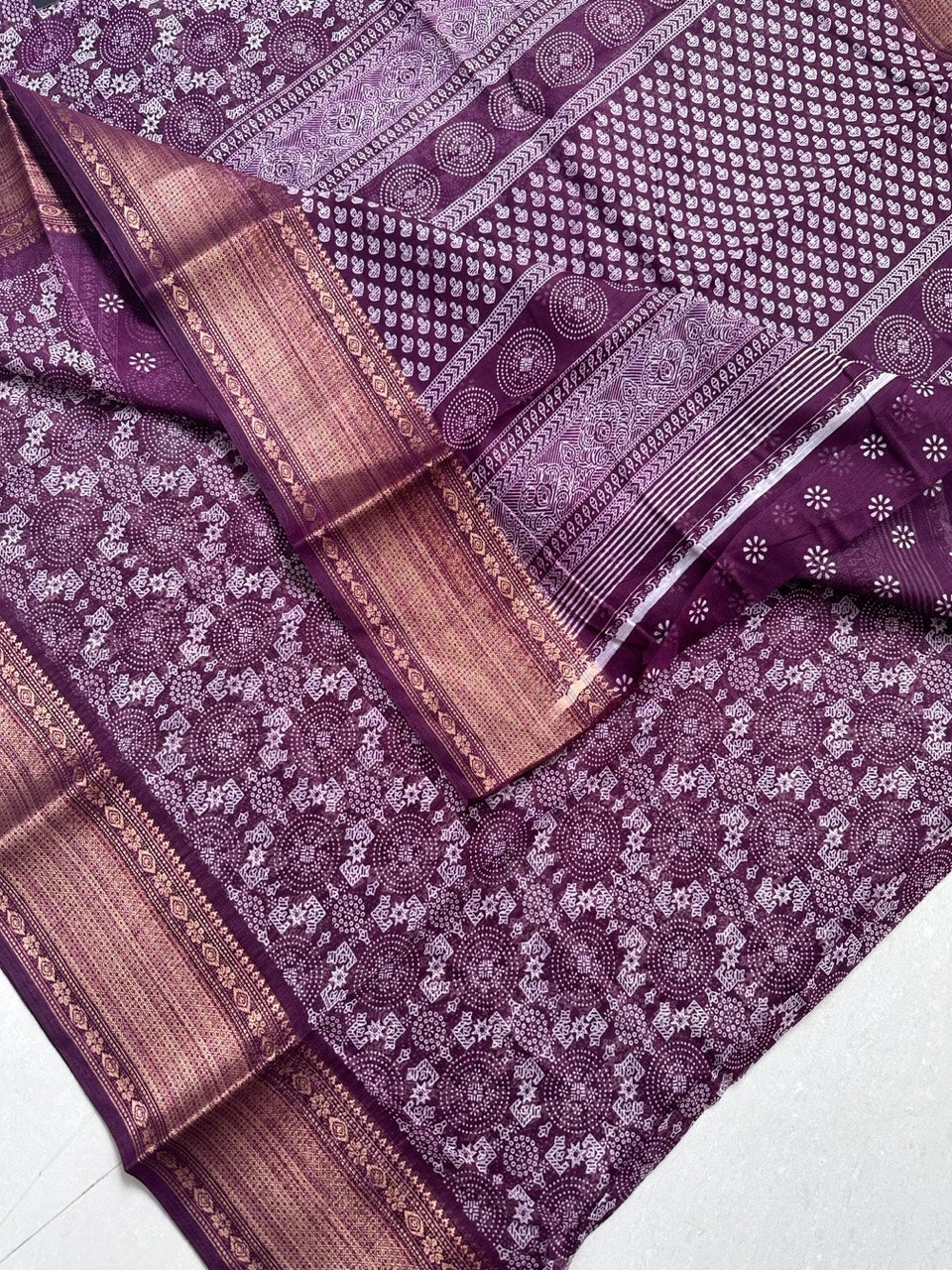 Printed Soft Cotton Saree