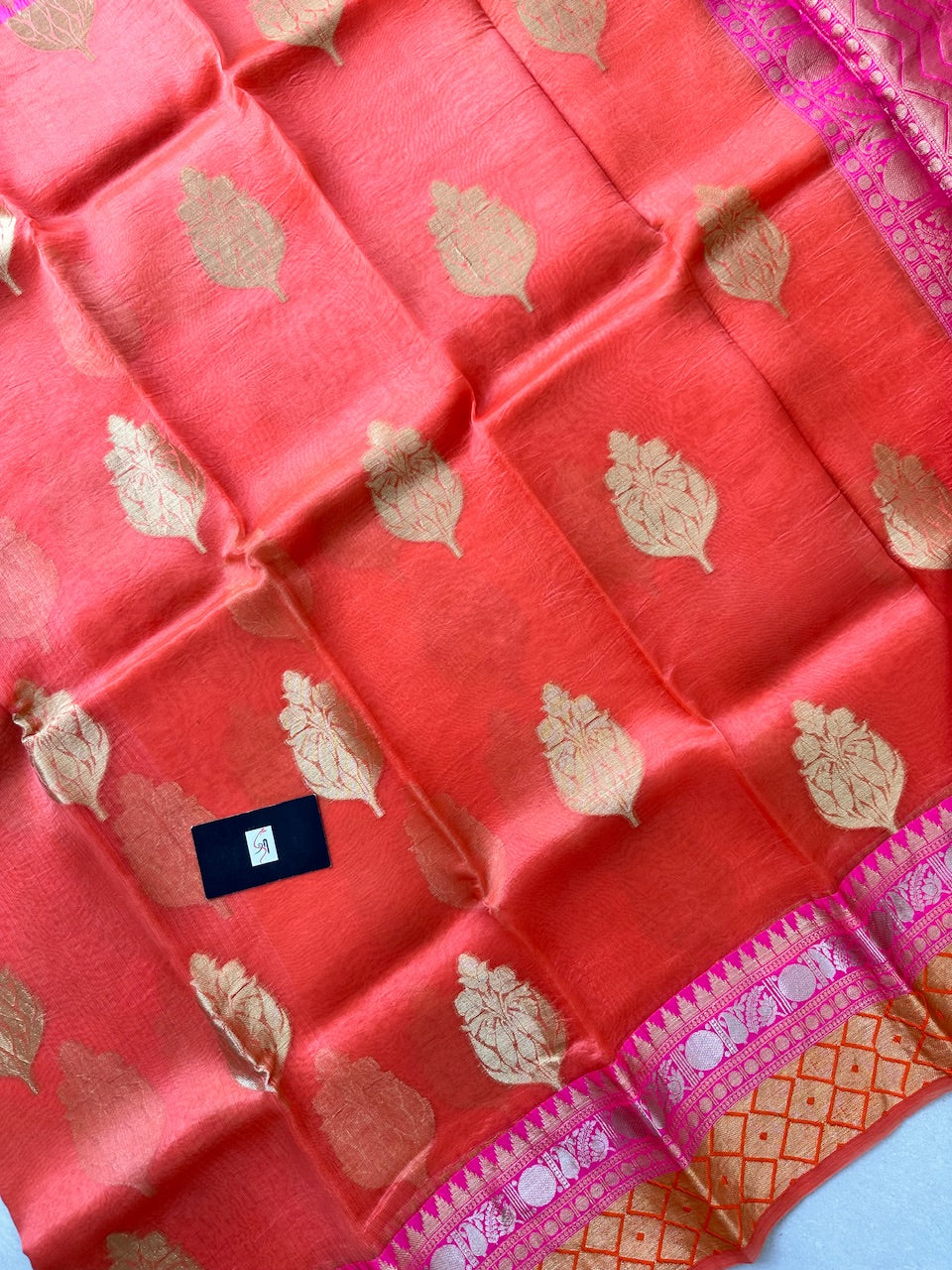 Pure Weaved Organza Silk Saree